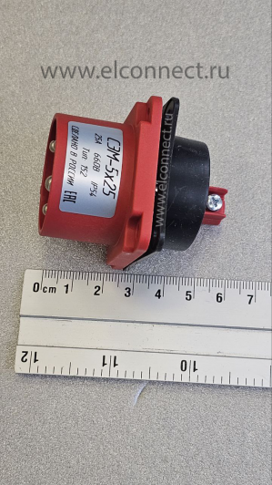 Вилка панельная СЭМ-5х25-152.0