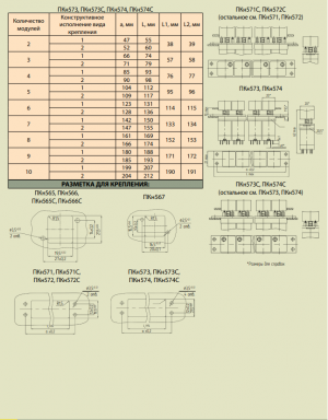 Переключатель ПКн571
