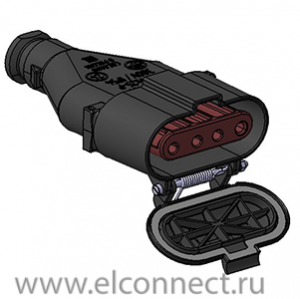 Розетка кабельная ШК 4x25-Р