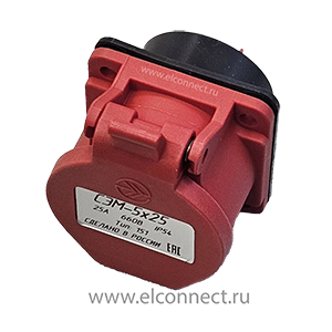 Розетка панельная СЭМ-5х25-151.0