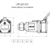 Розетка кабельная СЭМ-5х25-151.2