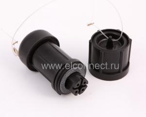 Розетка кабельная РК16-4В1к